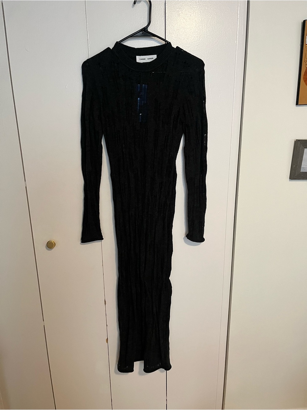 Samsøe Samsøe Women's Caleb Crinkle Midi Dress